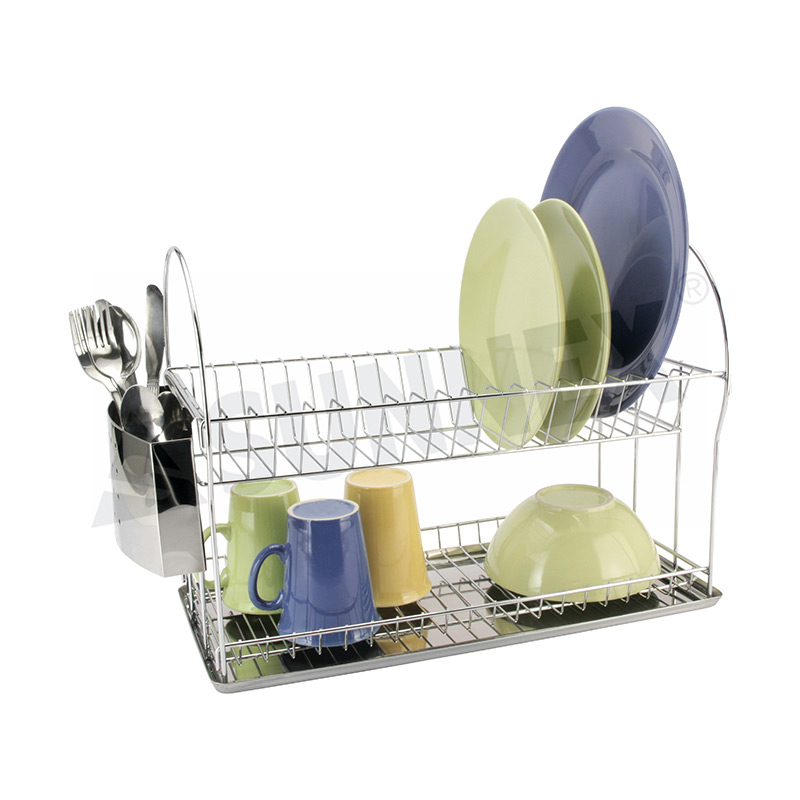 2-Tier Dish Rack Dish Draiers Kusina