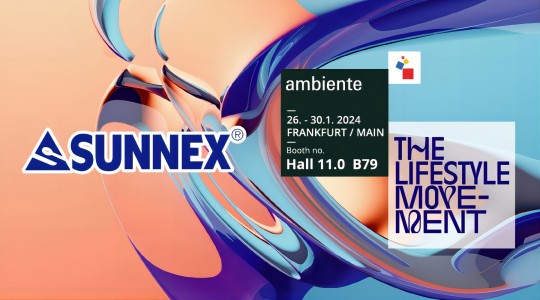 Maligayang pagdating sa 2024 AMBIENTE, FRANKFURT SUNNEX BOOTH