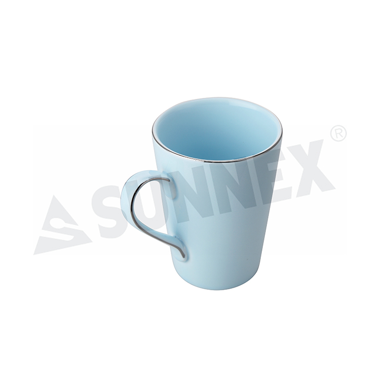 Blue Color Porcelain Mug