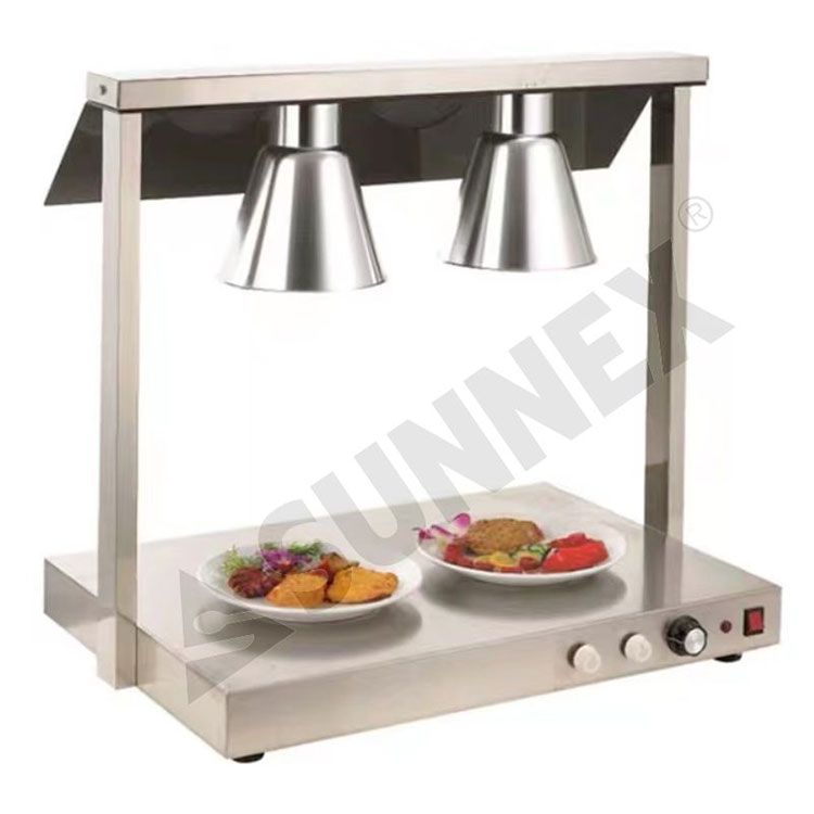 Komersyal na Hotel Restaurant Food Warmer Lamp 2 Head