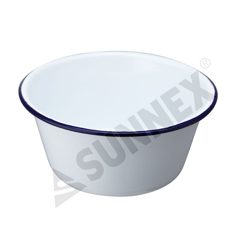 Enamel Coating Round Bowl