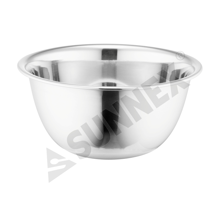 Heavy Duty Mixing Bowl Stainless Steel Rolled Edge