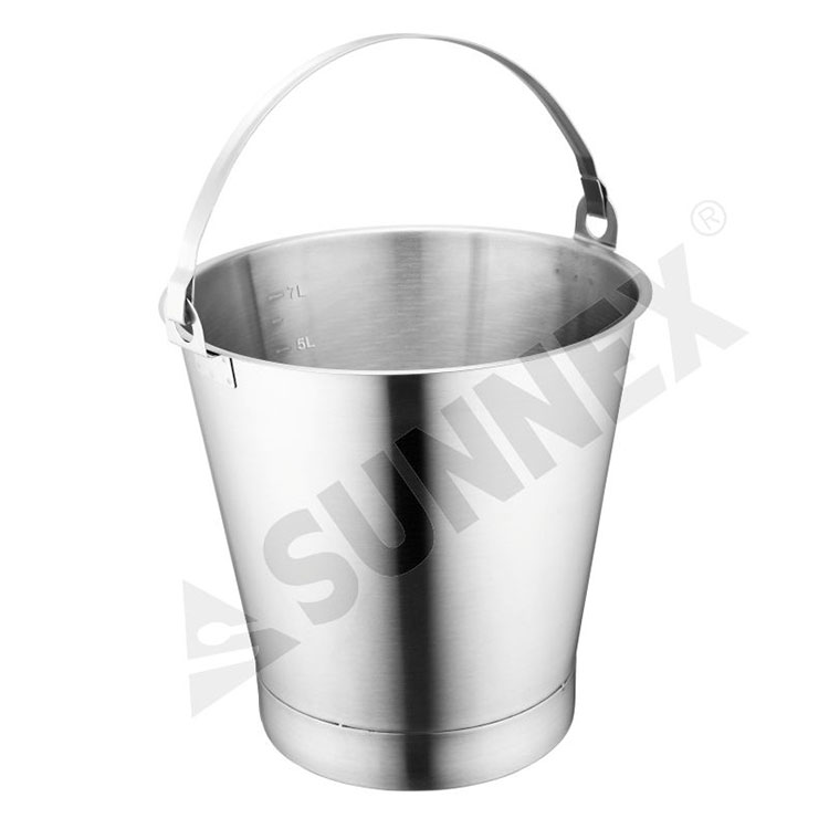 De-kalidad na Stainless Steel Oblique Bucket