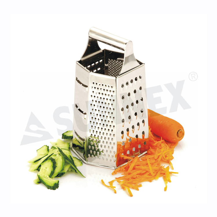 Kusina utensil hindi kinakalawang na asero 6 Way Grater