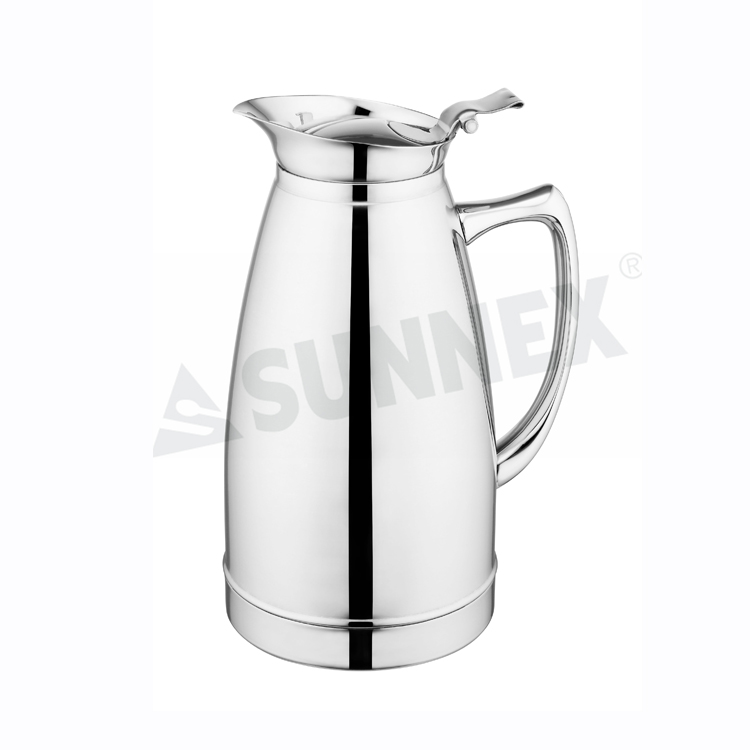 Mirror Polished Hindi kinakalawang na Bakal Vacuum Pot