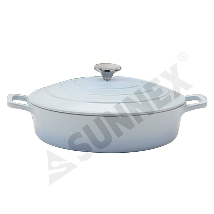 Bagong Disenyong Non-stick Soup Pot sa Kusina Cookware Round Casserole