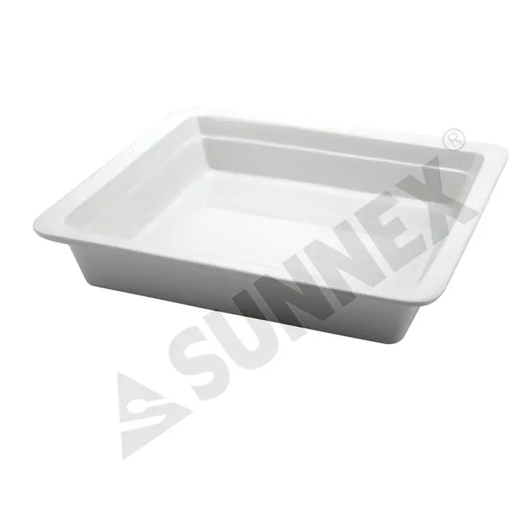 Porcelain 4.0LTR pan ng pagkain
