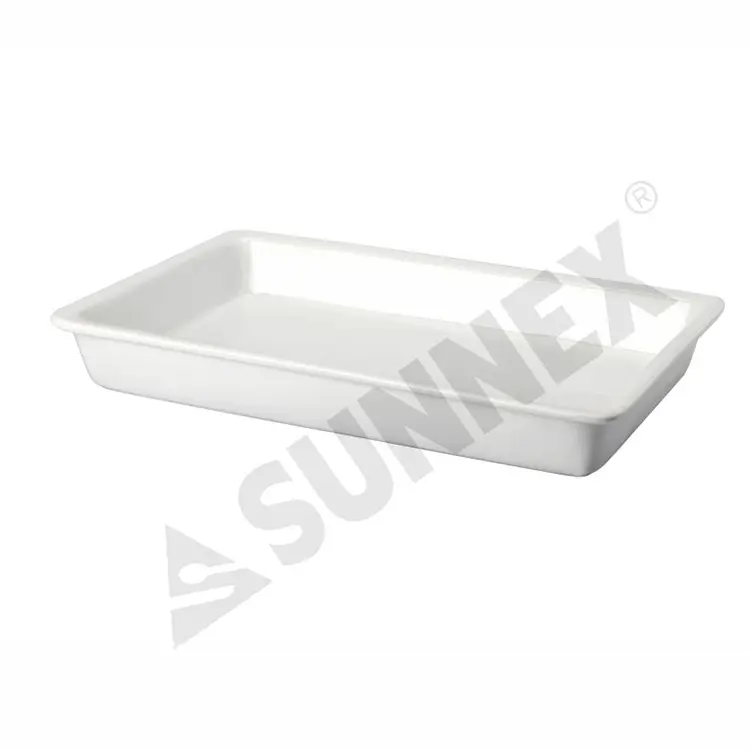 Porcelain 4.5LTR pan ng pagkain