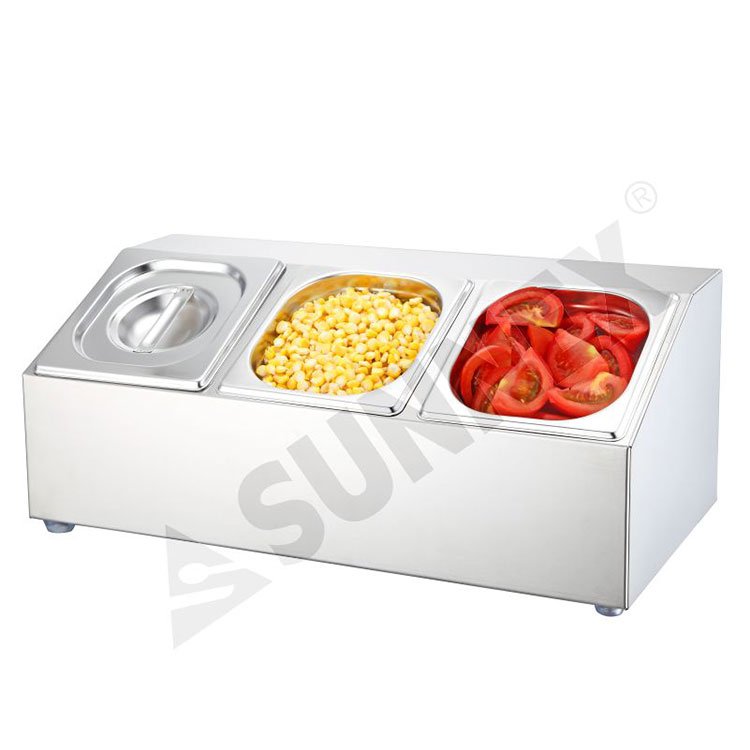 Propesyonal na Factory Stainless Steel Sauce Condiment Dispenser