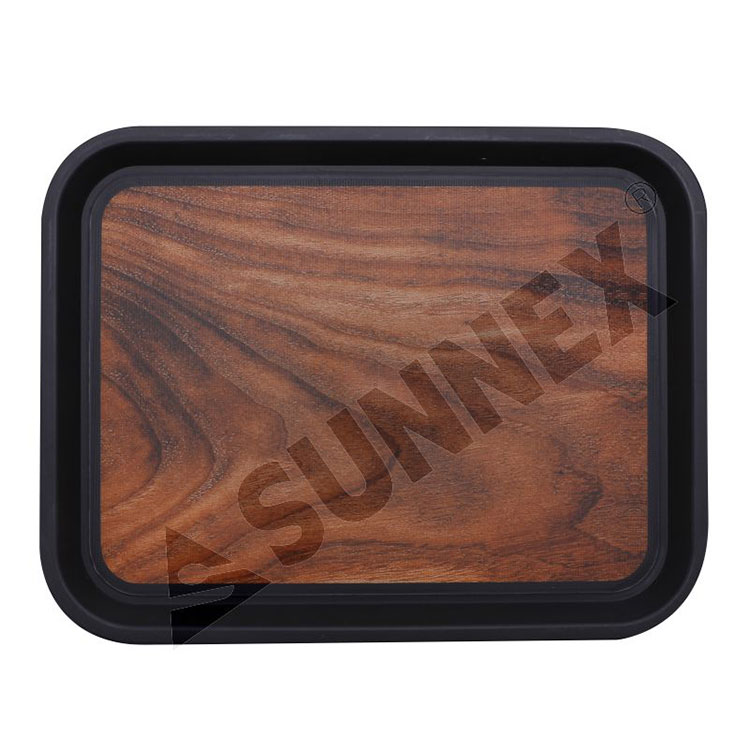 Parihabang Wood Grain Non-Slip Tray