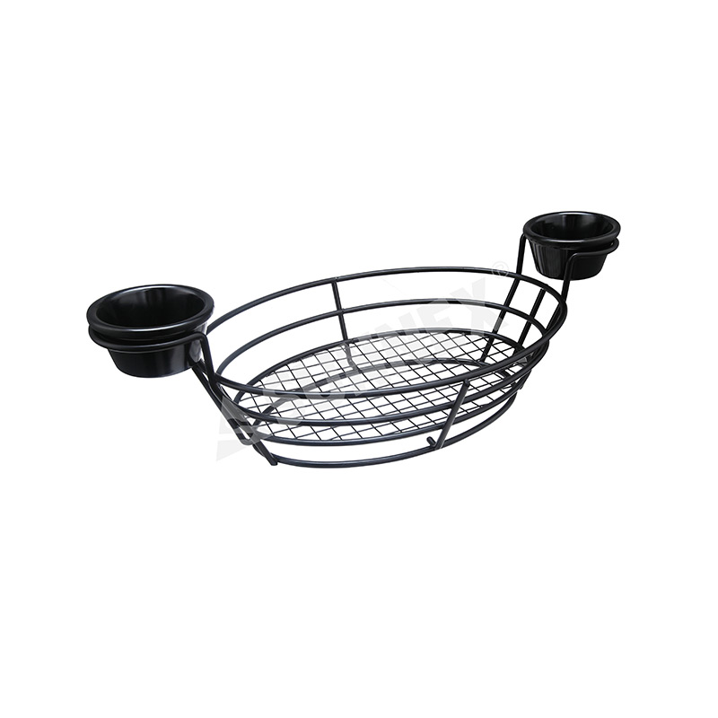 Mga Tool sa Restaurant Iron Snack Basket