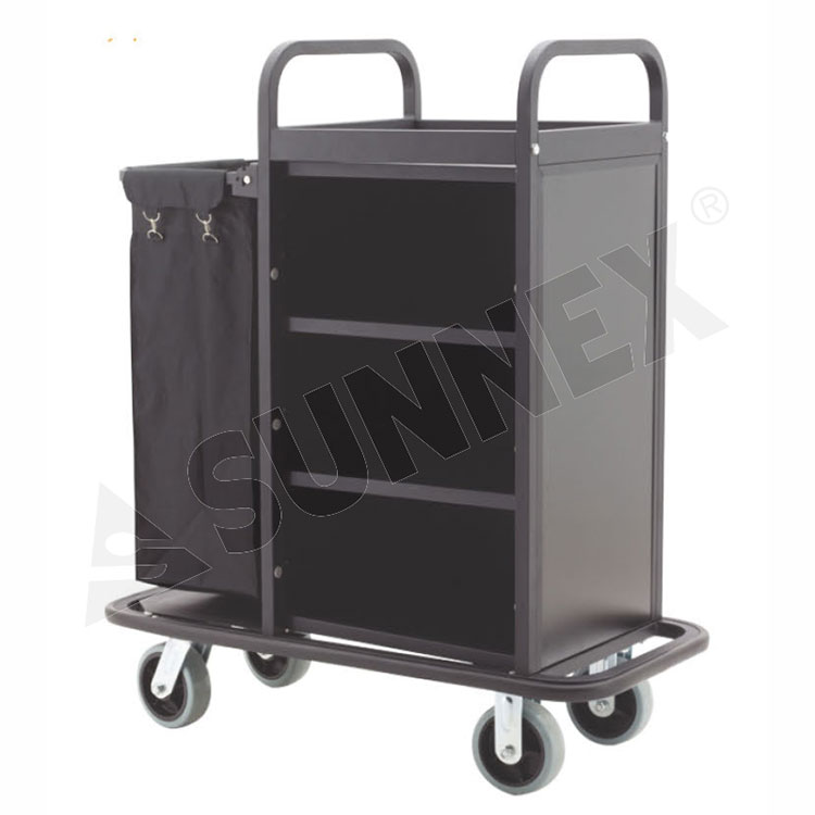 Room Service Cart na may Single Linen Bag