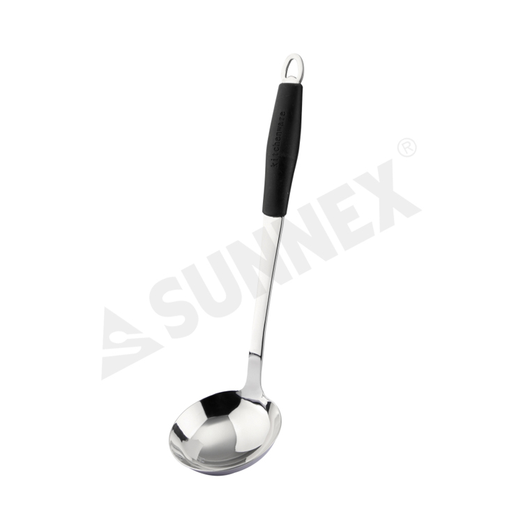 Soup Ladle na May Silicone Handle