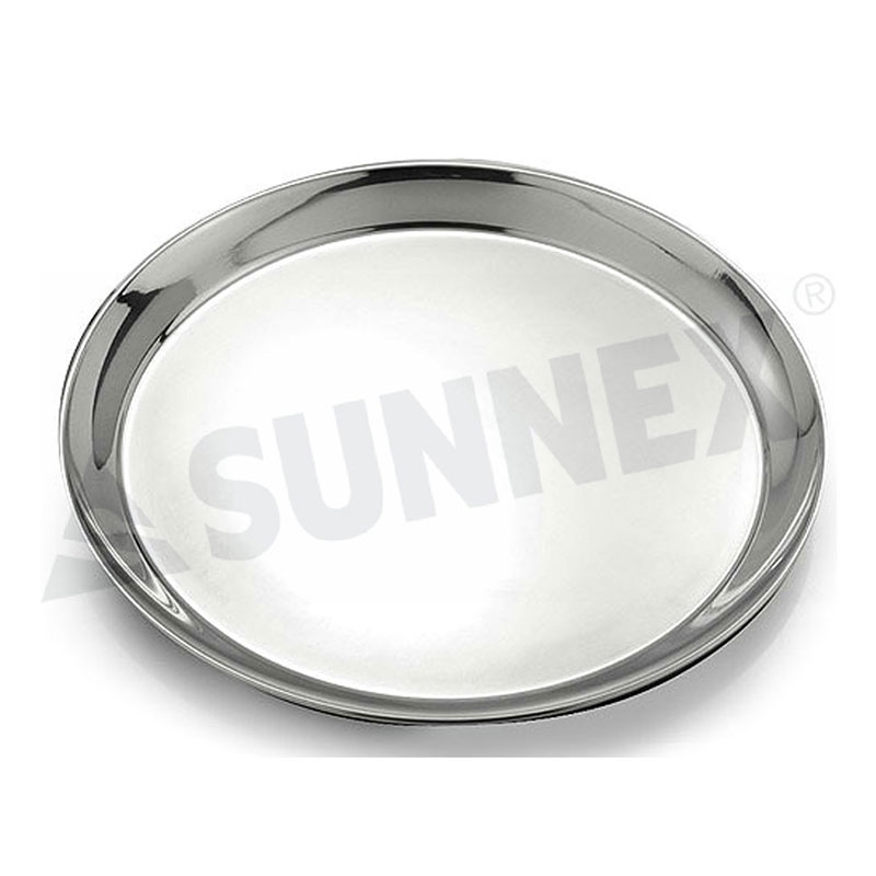 Hindi kinakalawang na Steel Round Trays Pan